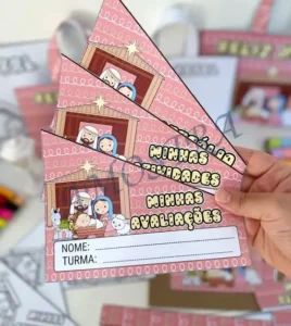 Amostra do material 32- kit Capas Natal cristão 2