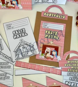 Amostra do material 32- kit Capas Natal cristão 2