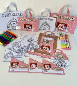 Amostra do material 32- kit Capas Natal cristão 2
