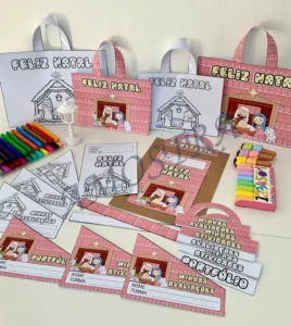 Amostra do material 32- kit Capas Natal cristão 2