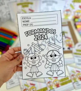 Amostra do material 33- kit Capas Formatura 1