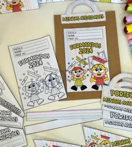 Amostra do material 33- kit Capas Formatura 1