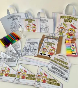 Amostra do material 33- kit Capas Formatura 1