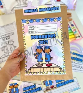 Amostra do material 34- kit Capas Formatura 2