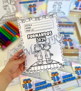 Amostra do material 34- kit Capas Formatura 2