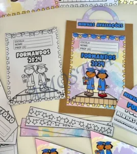 Amostra do material 34- kit Capas Formatura 2