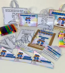 Amostra do material 34- kit Capas Formatura 2