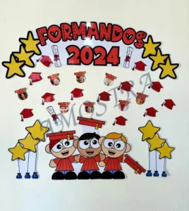 Amostra do material 35- Painel Formandos