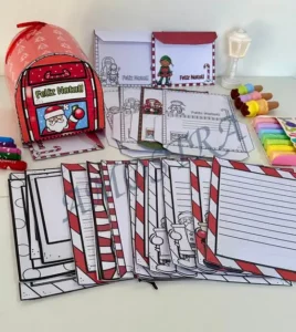 Amostra do material 36- Kit Cartas de Natal
