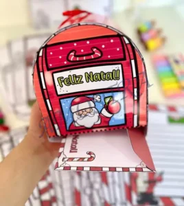Amostra do material 36- Kit Cartas de Natal