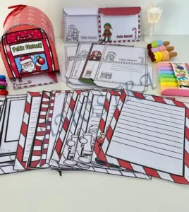 Amostra do material 36- Kit Cartas de Natal