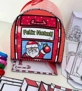Amostra do material 36- Kit Cartas de Natal