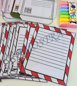 Amostra do material 36- Kit Cartas de Natal