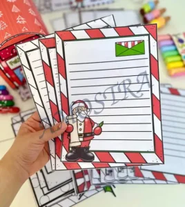 Amostra do material 36- Kit Cartas de Natal