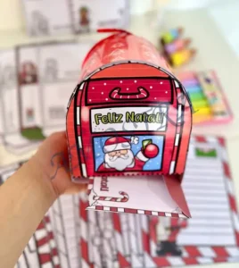 Amostra do material 36- Kit Cartas de Natal