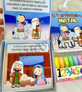 Amostra do material 37-História na Caixa O verdadeiro Natal