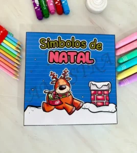 Amostra do material 38- Símbolos do Natal na Caixa