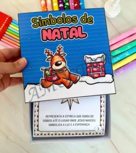 Amostra do material 38- Símbolos do Natal na Caixa