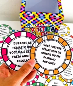Amostra do material 4- Dinâmica Volta ás Aulas