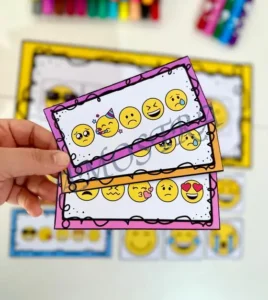 Amostra do material 4- Emojis Divertidos