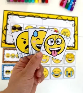 Amostra do material 4- Emojis Divertidos