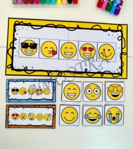 Amostra do material 4- Emojis Divertidos
