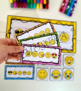 Amostra do material 4- Emojis Divertidos