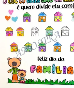 Amostra do material 4- Painel Dia Nacional da Família