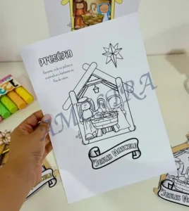 Amostra do material 40- Presépio de palitos