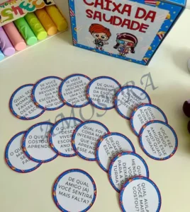 Amostra do material 42- Caixa da Saudade