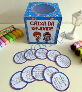 Amostra do material 42- Caixa da Saudade