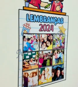 Amostra do material 46- Quadro de Lembranças