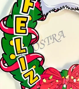 Amostra do material 48- Bambolê de Natal