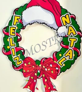 Amostra do material 48- Bambolê de Natal