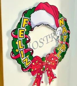 Amostra do material 48- Bambolê de Natal