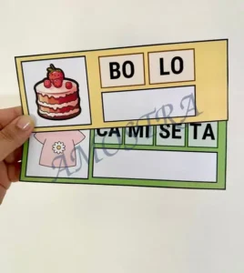 Amostra do material 5- Escreva as Sílabas