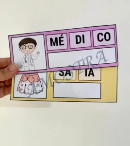Amostra do material 5- Escreva as Sílabas