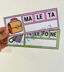 Amostra do material 5- Escreva as Sílabas