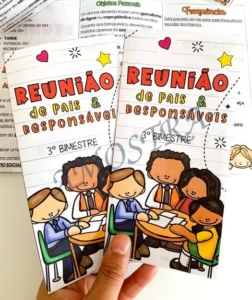 Amostra do material 5- Folder Reunião