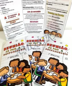 Amostra do material 5- Folder Reunião
