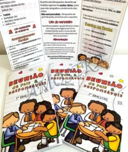 Amostra do material 5- Folder Reunião