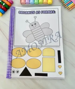 Amostra do material 5- Organize as formas