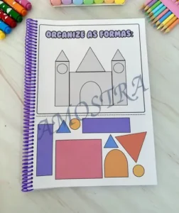 Amostra do material 5- Organize as formas