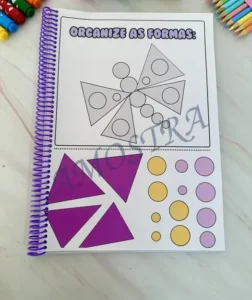 Amostra do material 5- Organize as formas