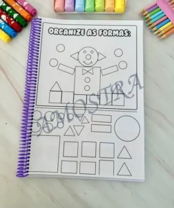 Amostra do material 5- Organize as formas