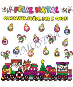 Amostra do material 5- Painel Natal com Foto