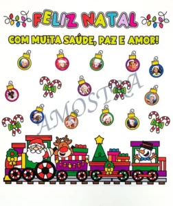 Amostra do material 5- Painel Natal com Foto