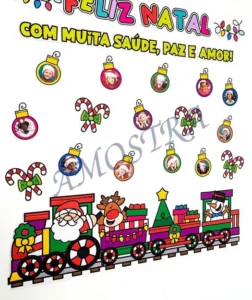 Amostra do material 5- Painel Natal com Foto