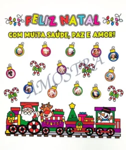 Amostra do material 5- Painel Natal com Foto