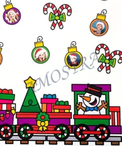Amostra do material 5- Painel Natal com Foto